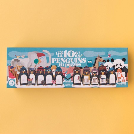 10 penguins puzzle